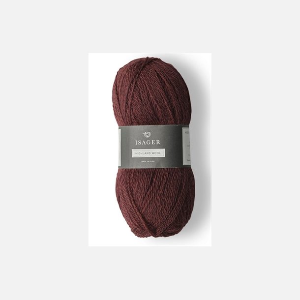 HIGHLAND WOOL farge WINE